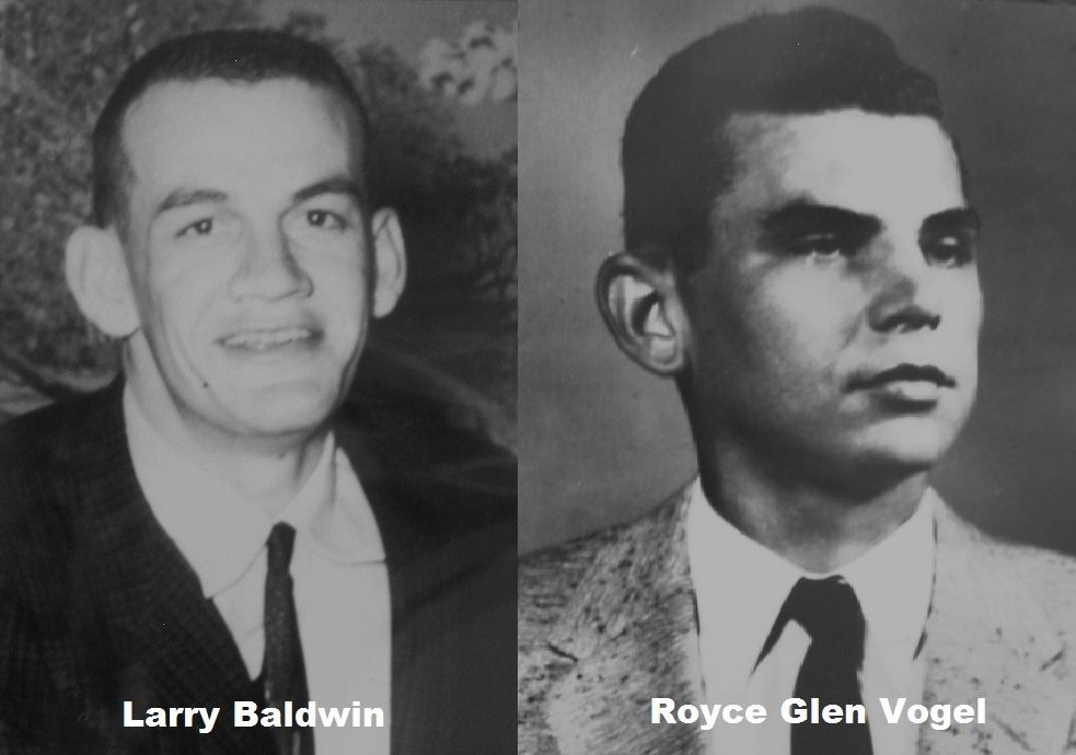 Portraits of Fallen Firefighters Larry Baldwin and Royce Glen Vogel