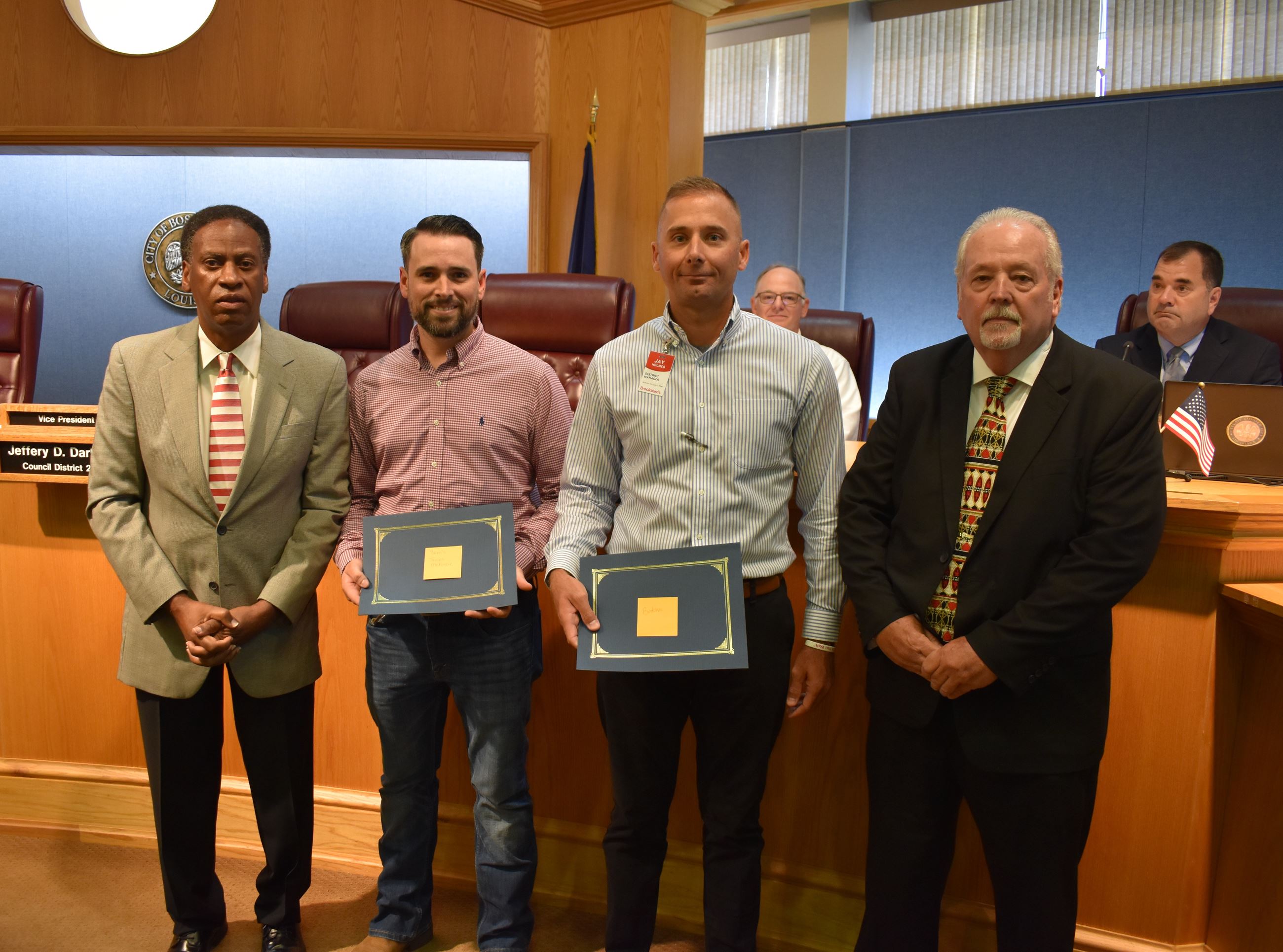 Bossier City Council Honors Grocery Store Workers 7-20-21