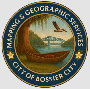mapping and geographic services emblem