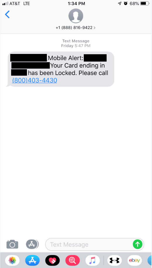 Mobile Alert Scam Graphic 1